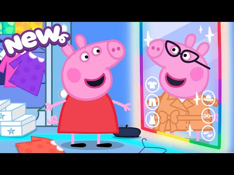Peppa Pig Tales 2026 🪞 Peppa's FUTURISTIC Mirror 🕶️ Learning About Reflections! ✨ NEW Peppa Pig