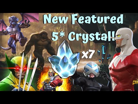 x7 New Featured 5-Star Crystal Opening! WOW So Many Featureds! - Marvel Contest of Champions