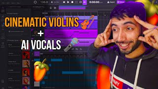 Cinematic Violin + AI Vocals = INSANE Future Bass Beat! | Ace Studio