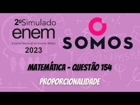 2º SIM ENEM SOMOS 2023 - Q 154 (PROPORCIONALIDADE): Uma pessoa com 120 kg de massa corporal...