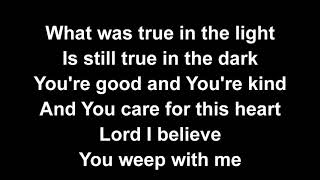 Weep With Me - Lyric Video