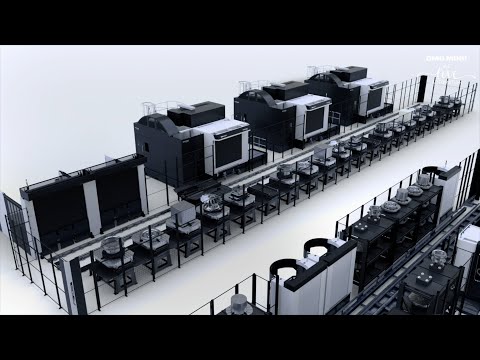 LPP – Linear  pallet pool for multi machine automation