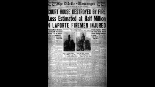 Porter County Courthouse Fire