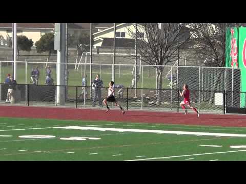 JVB 4x100 vs Servite 3-6-14 - Los Alamitos Boys