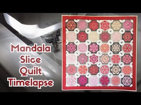 Quilting Together "In The Hoop" Quilt Blocks / Mandala Slice Quilt