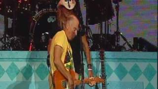 Bret Michaels on Stage with Jimmy Buffett