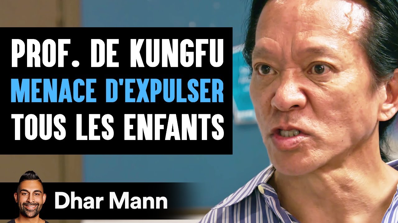 Un Prof. De Kungfu MENACE D'EXPULSER Tous Les Enfants | Dhar Mann Studios