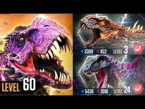 OMEGA 09 VS ALPHA 06 VS MORTEM REX BOSS|| WORLD BOSS EVENTS|| Jurassic World The Game