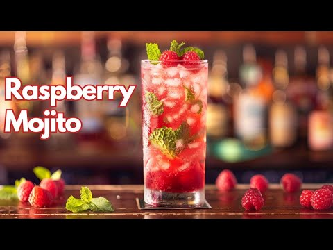 Raspberry Mojito Cocktail Recipe | Fruity and Refreshing