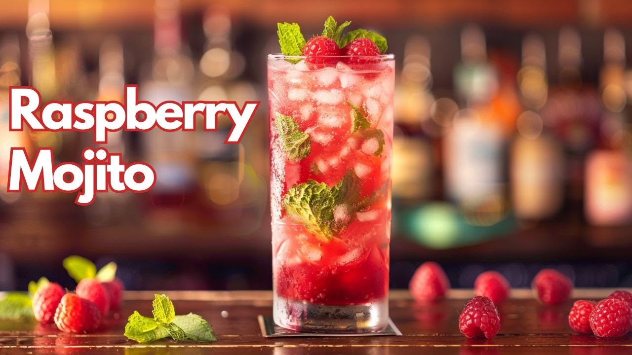 Raspberry Mojito Cocktail Recipe | Fruity and Refreshing
