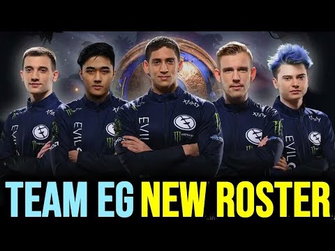 Team EG New Roster - EG.Abed Midlane, EG.Ramzes666 Offlane