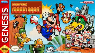 Super Mario Bros. - Sega Genesis Port by Mairtrus