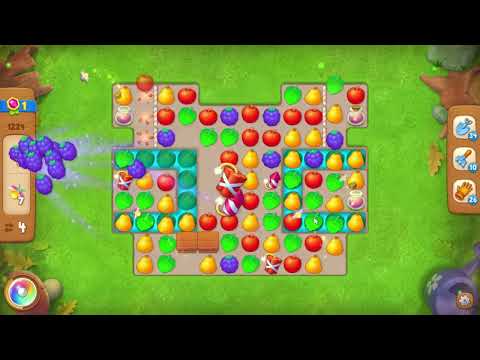 Gardenscapes 1224 Level - 14 moves - NO BooSTERS