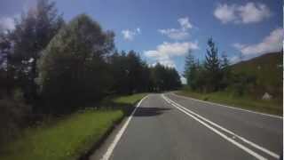 preview picture of video 'Scotland... From Invergarry on A87 to junction with A887 at Glen Moriston by motorcycle.'