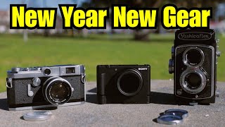 New Year New Gear - Sony ZV-1F, Canon VL, Yashica Flex Model C