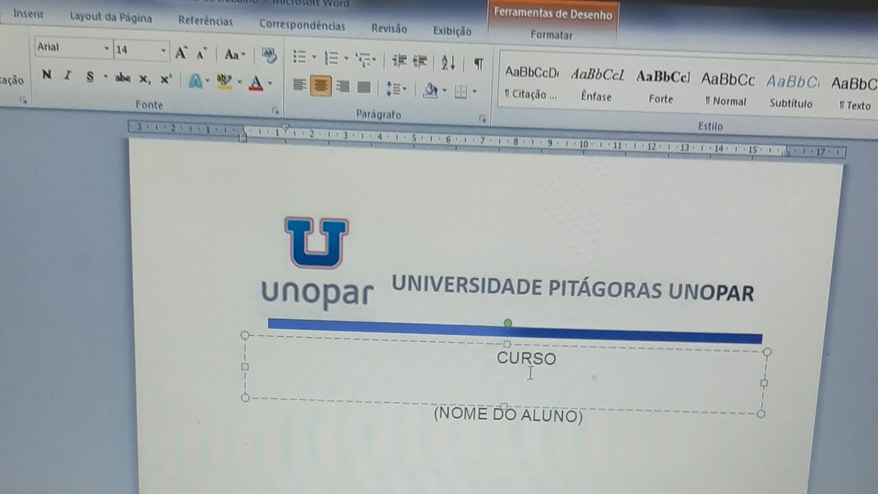 Como fazer Portfólio UNOPAR 2024 e formatar ABNT passo a passo( Nota Máxima 3500) modelo atualizado!