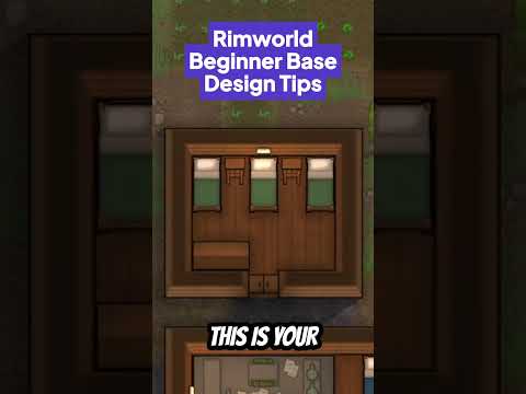 [RimWorld] Rimworld Beginner Base Design Tips #shorts #gaming #rimworld [1.5]