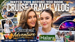 Carnival Adventure Cruise Ship, Halara Haul & Family Vlog