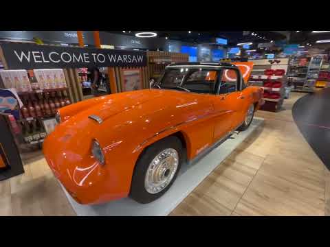SYRENA SPORT BEAUTIFUL POLISH CAR   WARSAW AIRPORT