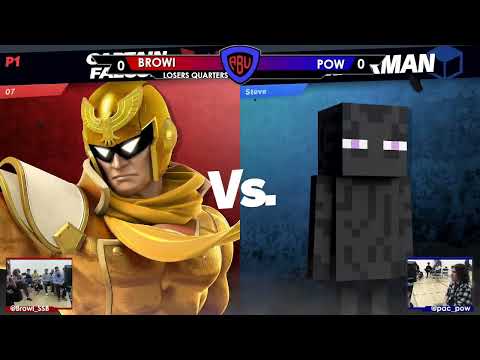ABU 68: Ride the Fire! - Browi (C. Falcon) Vs. Pow (Steve) - SSBU