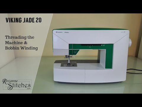 Viking Jade 20 Part 1~Threading & Bobbin Winding