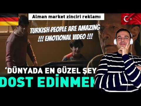 Italian Reaction To 🇹🇷 🇩🇪 'Dünyada en güzel şey dost edinmek' 🙏🏻❤️