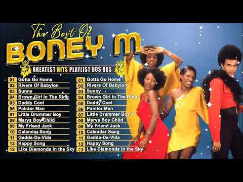 Boney M 2024 MIX Playlist - Rivers Of Babylon, Ma Baker, Rasputin, Daddy Cool