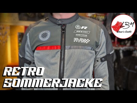 Rev'it Swiftblade: Sommerjacke mit Retro Prints und hohem Schutzlevel