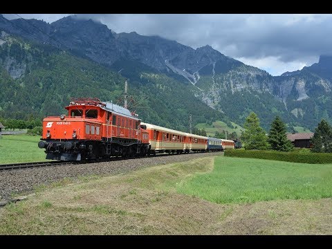 Arlberg Bahnverkehr am 01.06.18 – "Die Reihe 1020 am Arlberg"