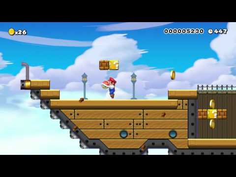 E1-3 Sky Bridge by Bardo - SUPER MARIO MAKER - No Commentary
