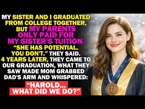 My Parents Paid For My Sister’s College But Not Mine—Untill The Dean Called My Name As Valedictorian