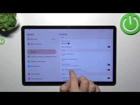 Como activar tema oscuro en Lenovo Tab P11