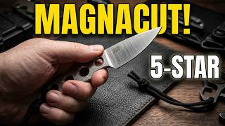 TRC Knives - Mini Drop Point (EDC Magnacut Fixed) - FuwaForestFilms