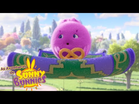 tapete mágico | As Aventuras de Sunny Bunnies | Desenhos Animados Infantis
