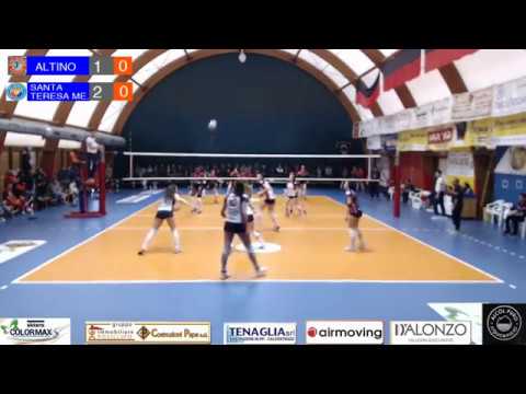 Altino Volley ColorMax Sikkens - Finchiara S.Teresa ME LIVE STREAMING  (3-1  15/04/2018)