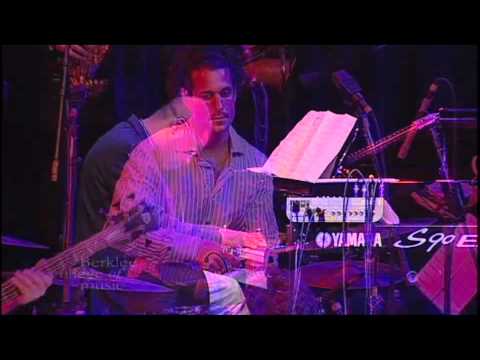 Jetro da Silva playing with Ivan Lins at the Berklee Performance Center