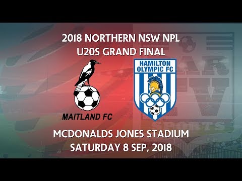 2018 Northern NPL U20s Grand Final - Maitland FC v Hamilton Olympic FC