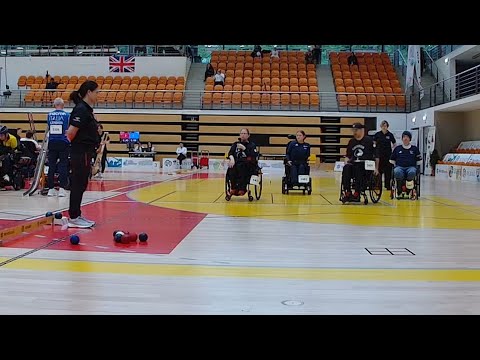 Coimbra World Boccia Cup 15.11.2025.  ½ Final GREAT BRITAIN vs CANADA (BC4)