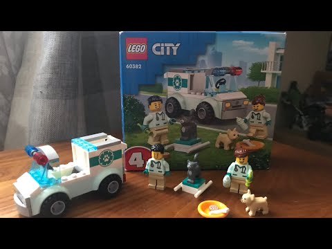 Lego City (60382) Vet Van Rescue Construction Timelapse