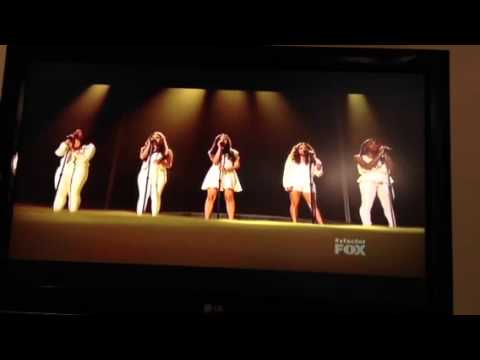 X-factor: fifth harmony singing hero