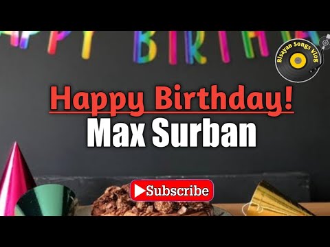 Birthday Party : Max Surban (Bisayan Song) with Lyrics - Greatest Novelty Hits