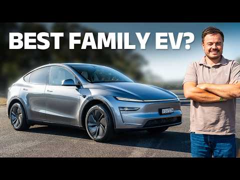NEW Tesla Model Y detailed review (inc 0-100 & braking)