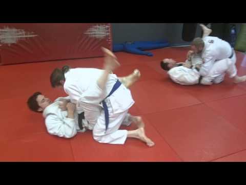 Stopping Guard Pass with Juji Gatame
