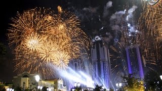 Кульминацией празднования дня города Грозный стал гала-концерт 