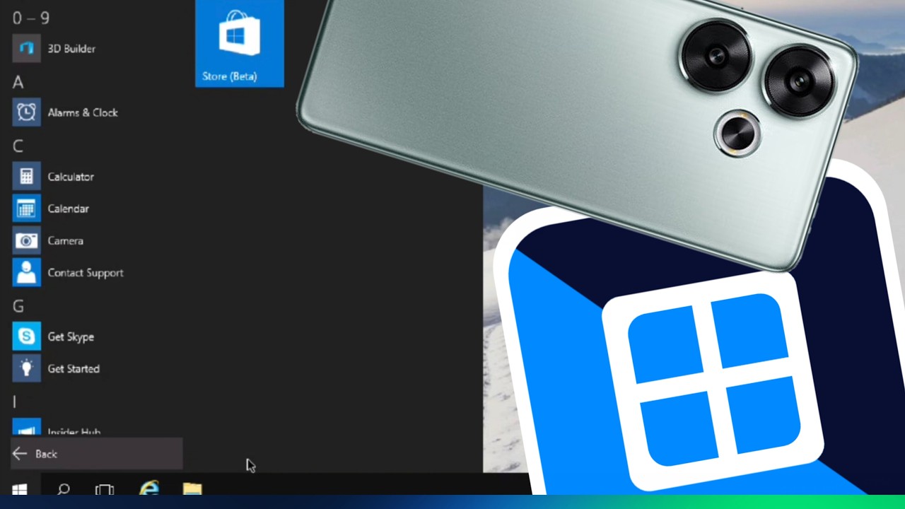 Emulate Windows 10 build 10135 on Android phones with Vectras VM