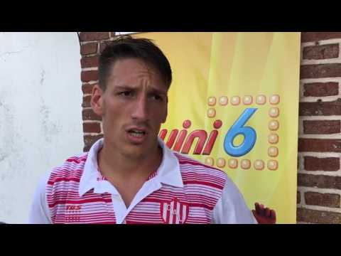 Federico Anselmo marcó dos goles en el partido de los suplentes