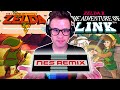ZELDA 1 2 NES REMIX Legend Of Zelda Zelda II Adventure Of Link