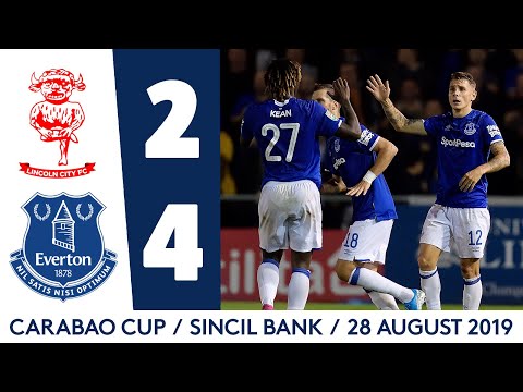 WORLD CLASS LUCAS DIGNE FREE-KICK! | LINCOLN 2-4 EVERTON: CARABAO CUP HIGHLIGHTS