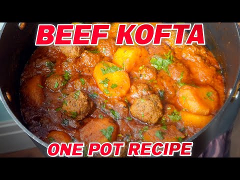 Your New FAVOURITE Beef Kofta Recipe - One Pot!