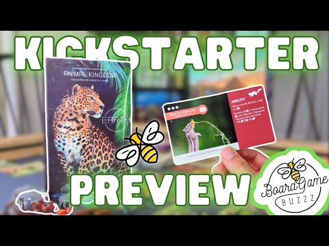 Animal Kingdom Kickstarter Preview : The Expansion For Earth We Wanted!!!